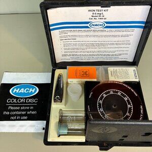 Hach Iron Test Kit 0-5mg/L IR-18 Color Disc Concentration